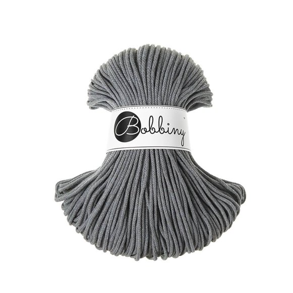 Cordón de macramé Bobbiny Junior 3 mm 101 m de algodón reciclado