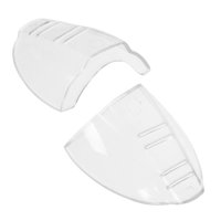 Ioensy - Protectores Laterales De Gafas De Seguridad Universales Tpu Transparente Suave Para Gafas De Seguridad Pequeños 4 Agujeros