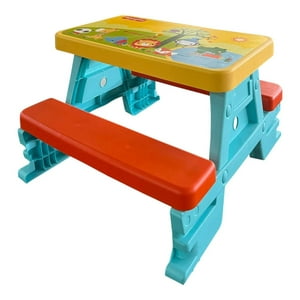 Mesa De Picnic Para Niños Fisher Price Multicolor Tamaño Único