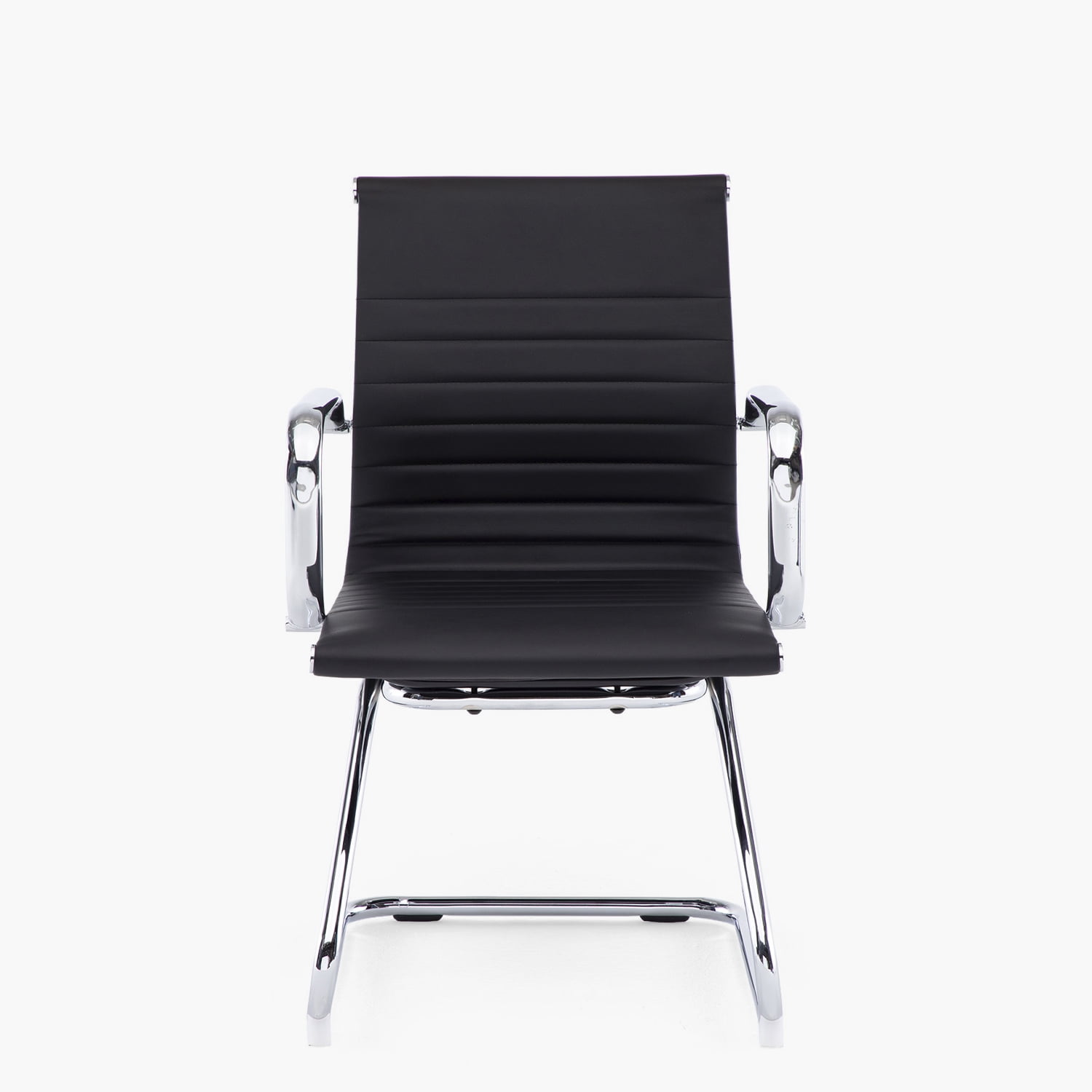 Form Office - Silla Visita Bishop Media Negro