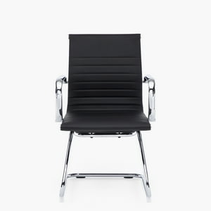 Form Office - Silla Visita Bishop Media Negro