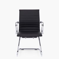 Form Office - Silla Visita Bishop Media Negro