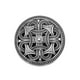 thumbnail image 1 of NORSE Medieval Viking Shield Symbol Símbolo Oval Oval Celtic Shawl Suéter Pin 1, 1 of 3