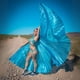 thumbnail image 4 of Accesorio de disfraz Leg Avenue Isis Wings Blue para mujer, 4 of 5