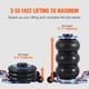 thumbnail image 3 of Air Jack VEVOR, 3 ton/3000 kg, triple bolsa de aire para coches, 3 of 9