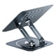 thumbnail image 2 of Soporte Notebook Baseus Plegable Giratorio 360 Aluminio - Gris, 2 of 7