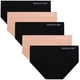 thumbnail image 1 of Pack de 5 braguitas Hipster Reebok para mujer, talla XL, color negro y rosa, 1 of 6