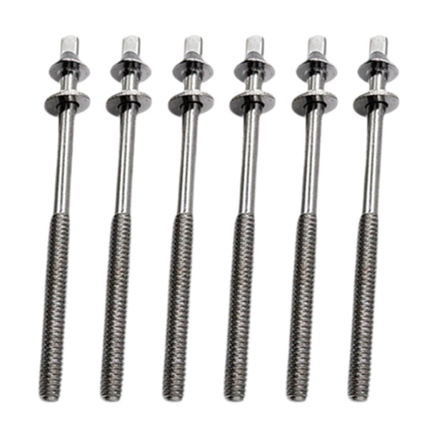 6x Varillas de tensión para batería Tornillos de fijación para batería con arandelas Tornillos de 5 mm para orejetas de batería Pernos para orejetas d M5x100mm