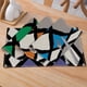 thumbnail image 2 of Set De 4 Mantelitos Individuales Para Mesa Tapetes Rectangulares De Tela Premium Fina Impermeables Y Resistentes 32 X 45 Cm Estilo C Azul, 2 of 5