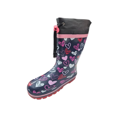Vinnys Outlet - Bota De Agua Lluvia Fucsia Niña
