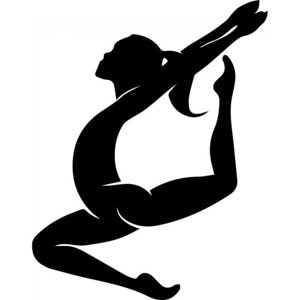 Rienda Libre Graphics - Decomural Female Gymnastics Dancing Ws-32966