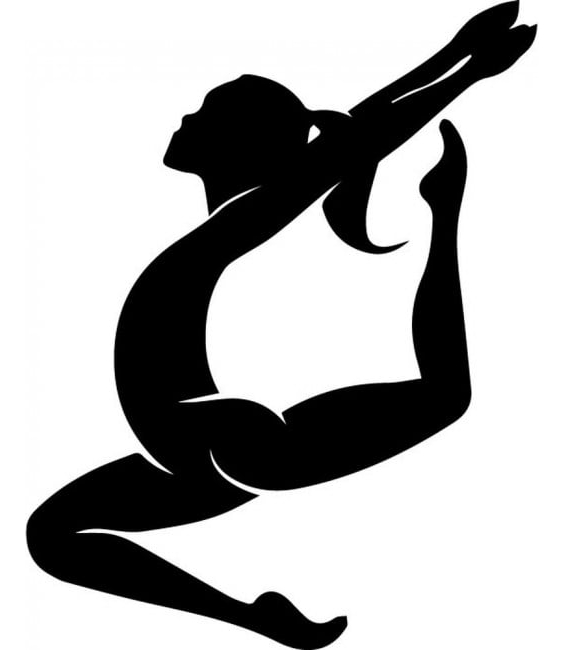Rienda Libre Graphics - Decomural Female Gymnastics Dancing Ws-32966