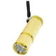 thumbnail image 3 of Linternas Portátiles De Mano 9 LED Aluminio Diámetro 2,5cm Longitud 9cm Amarillo, 3 of 5