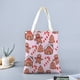 thumbnail image 2 of Gingerbread Man Bolso de tela con estampado de lienzo para mujer, bolsa de compras reutilizable y estética, con cremallera interior, regalo para mujer,40*45cm., 2 of 6