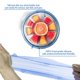 thumbnail image 3 of Tapas elásticas YAZJIWAN 6 unidades de silicona ecológica, 3 of 7