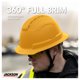 thumbnail image 4 of Jackson Safety/SureWerx - 22521 - Casco de Seguridad Tipo II, con Borde Completo y Correa de Mentón, Ventilado, 4 of 9