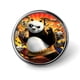 thumbnail image 1 of Kung Fu Panda-Theme Round Button Badge: Premium Metal Construction, Ideal for High-End Events 2.8 cm, 1 of 6
