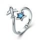 thumbnail image 1 of Anillo avión ajustable plata 925, 1 of 3