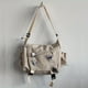 thumbnail image 1 of Upgrade Your School Look with Our Women's Cute Preppy Shoulder Bag - All-Match Messenger Crossbody Bag with Adorable Pins!, 1 of 5