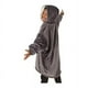thumbnail image 1 of Poleron Hoddies Manta Polar Frazada Con Capucha Sudadera Felpa Gris, 1 of 2