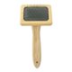 thumbnail image 4 of Mascota Perro Gato Mango De Madera Alambre De Metal Aseo Cepillo De Pelo Peine Para Alfombra Piel, 4 of 5