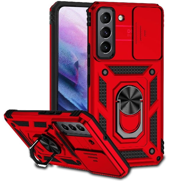 Estuche GANGXUN para Samsung Galaxy S22 Plus, soporte giratorio 360°, estilo mecánico y magnético