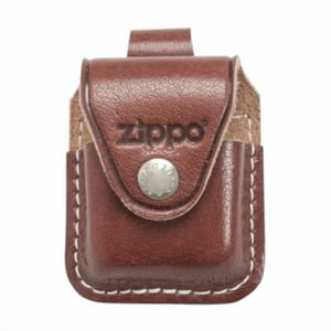 Estuche Zippo Lplb Brown Leather Lighter Pouch With Loop