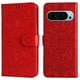thumbnail image 5 of Funda tipo cartera FOXDOCK para Google Pixel 9 , diseño girasol en relieve, cuero PU, cierre magnético, soporte y tarjetero, 5 of 5