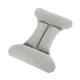 thumbnail image 3 of Almohada De Apoyo Para La Espalda, Cojín Portátil Para La Cintura, Para Viajes De Negocios, Uso En El Hogar Y La Oficina, Color Gris, 3 of 5