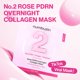 thumbnail image 2 of Mascarilla facial nocturna numbuzin No.2 Rose PDRN Colágeno 37 g, 2 of 8