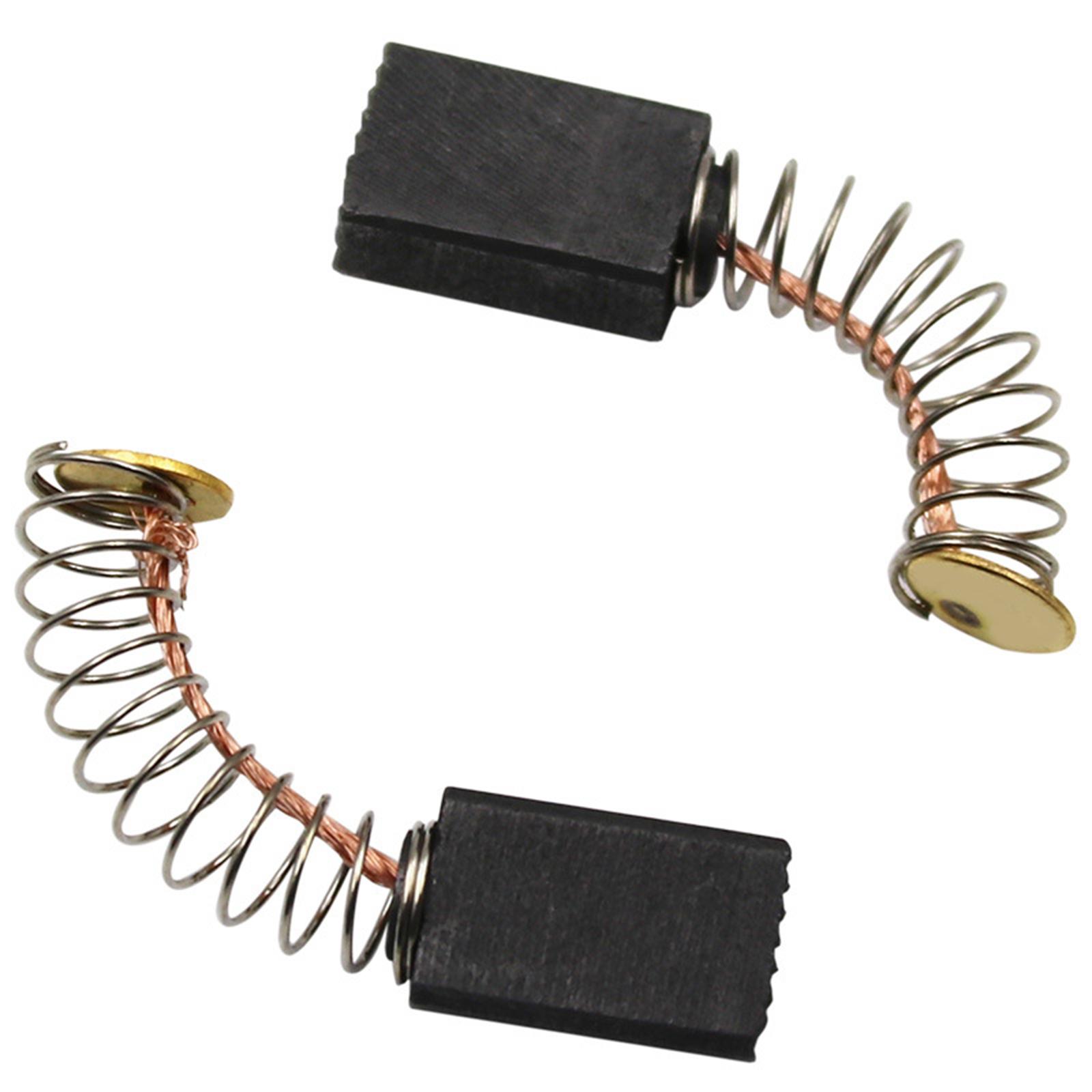 Magideal - 2 Escobillas De Carbón De Repuesto, Fáciles De Instalar, Repuestos Profesionales, Accesorios Para Herramientas Eléctricas Para Máquinas De Carpintería