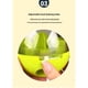 thumbnail image 3 of Juguete Interactivo De Estimulación Mental De Perro Y Gato Bola De Tratamiento De Rompecabezas Bola De Alimentación Lenta Vaso De Dispensador De Huevos De Rebaño De Cachorros (verde Caja, 3 of 3