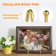 thumbnail image 3 of Mocoosy Plate Stands for Display, 2 Pack 4 Inch Gold Metal Display Stands, 3 of 3