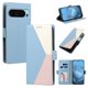 thumbnail image 1 of Funda Cartera Tricolor para Google Pixel 10/10 Pro 5G con Ranuras, Azul Claro, 1 of 6