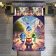 thumbnail image 1 of 3 Piece Bedding SetInside Out Joy Angry Disgust SadnessComforter Set for Kids Boys Teen Tween 3D Lightweight Microfiber Bedding Sets, 1 of 5