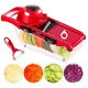thumbnail image 2 of Picador cortador de verduras y frutas Filoshark rallador rojo, 2 of 3