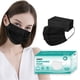 thumbnail image 1 of Mascarillas desechables LEMENT, 3 capas, negras, 100 unidades, 1 of 7