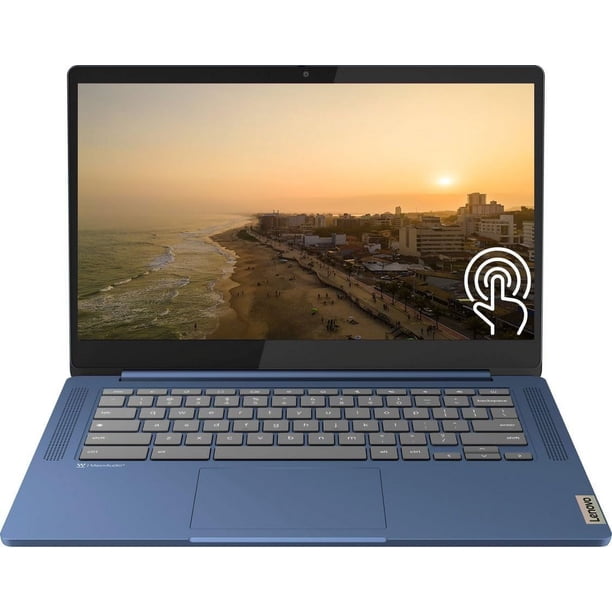 Ordenador portátil Lenovo Slim 3 Chromebook 2023 de 14 pulgadas, 4 GB de RAM, 64 GB eMMC