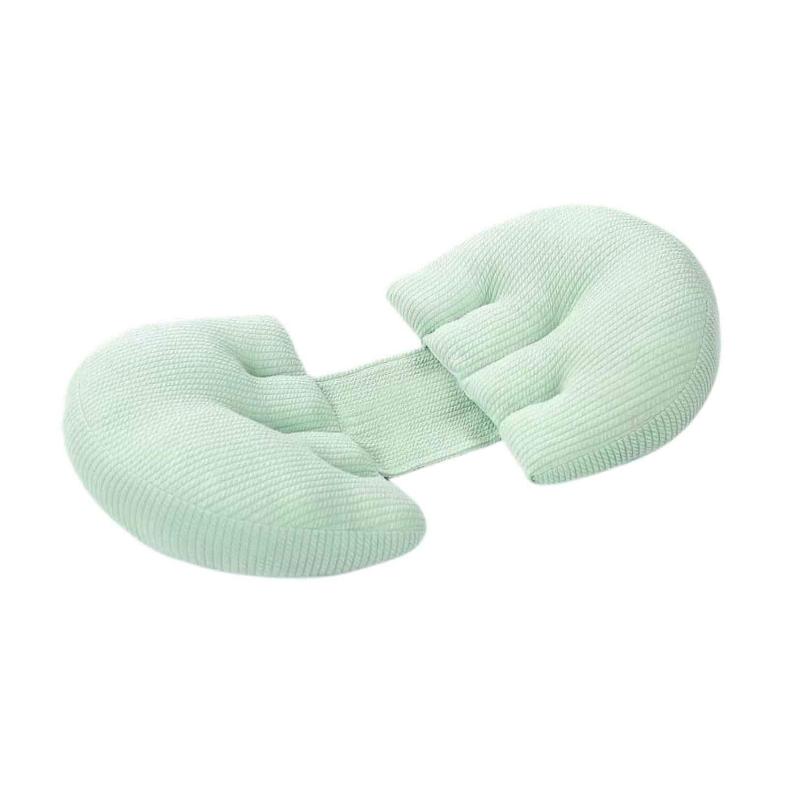Bothyi - Almohada De Embarazo Para Dormir Almohada Prenatal Suave Y Portátil Almohada De Maternidad Verde