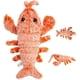 thumbnail image 2 of Floppy Lobster Dog Juguetes, 26cm Electric Plush Floppy Lobster Dog Chew Juguete, USB Charging Mascota Interactivo Juguetes, Gato Chewing Stuffed Juguete fo Dogs Gatos (Oange), 2 of 7
