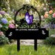thumbnail image 1 of Placa conmemorativa metal cementerio recuerdo cardenal estaca tumba decoración exterior, 1 of 6