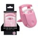 thumbnail image 1 of Rizador de pestañas JAPONESQUE Travel de plástico rosa con repuesto, 1 of 8