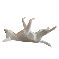 Magideal - Soporte Para Anillo De Perro, Estatuilla De Perro, Portátil, Bonito Soporte Decorativo Para Joyería, Organizador Para Amigos, Mamá, Abuela, Compromiso Blanco