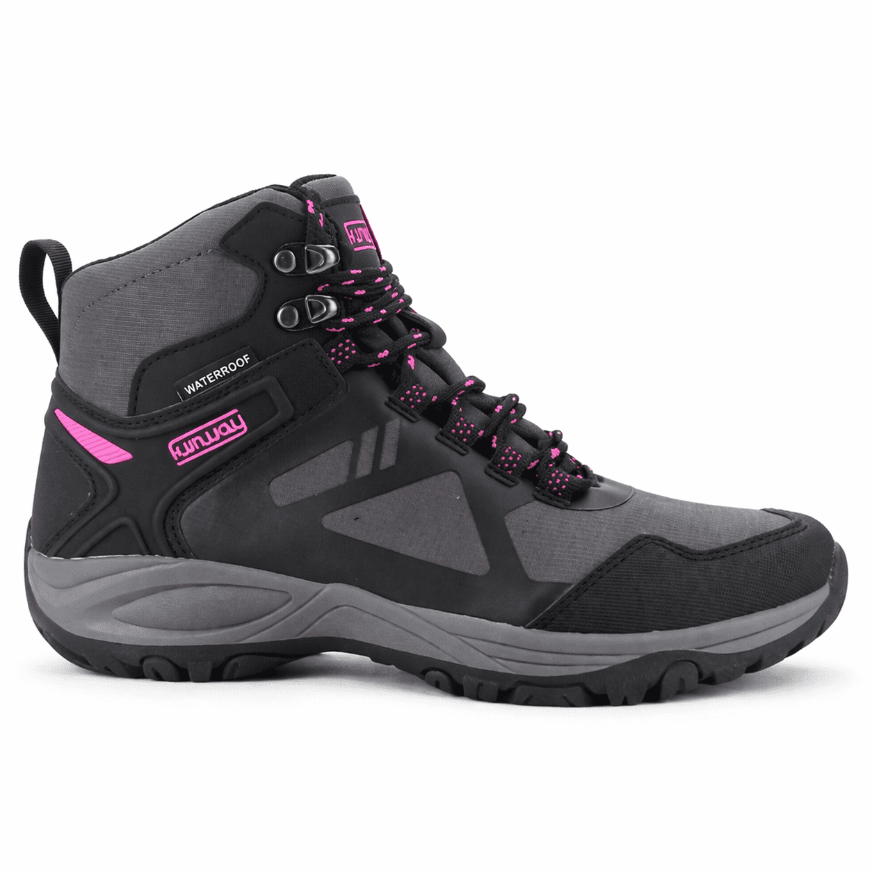 Botin Outdoor Negro Mujer Casual Funway Rain