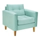 thumbnail image 2 of Sofa Retro 1c Felpa 04 Verde Agua, 2 of 6