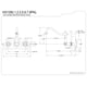 thumbnail image 2 of Grifo de cocina Kingston Brass Duchess de montaje en pared, negro mate, 2 of 2