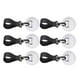 thumbnail image 1 of 6 Piezas De Correas Para Soporte De Paleta De Kayak, Duraderas, Clip A Presión Para Remo De Kayak, Hebilla Fija, Color Blanco, 1 of 5
