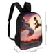 thumbnail image 2 of Guardián de Dragones-theme Backpack, Campus style schoolbag Bookbag with Adjustable Shoulder Straps And Large Zip Compartment, Unisex Travel Bags., 2 of 6