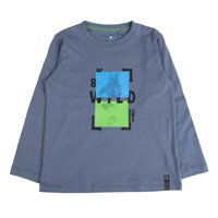 Polera Niño Gris Pillin