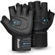 thumbnail image 1 of Guantes de entrenamiento ihuan ventilados para levantamiento de pesas con muñequera, 1 of 7